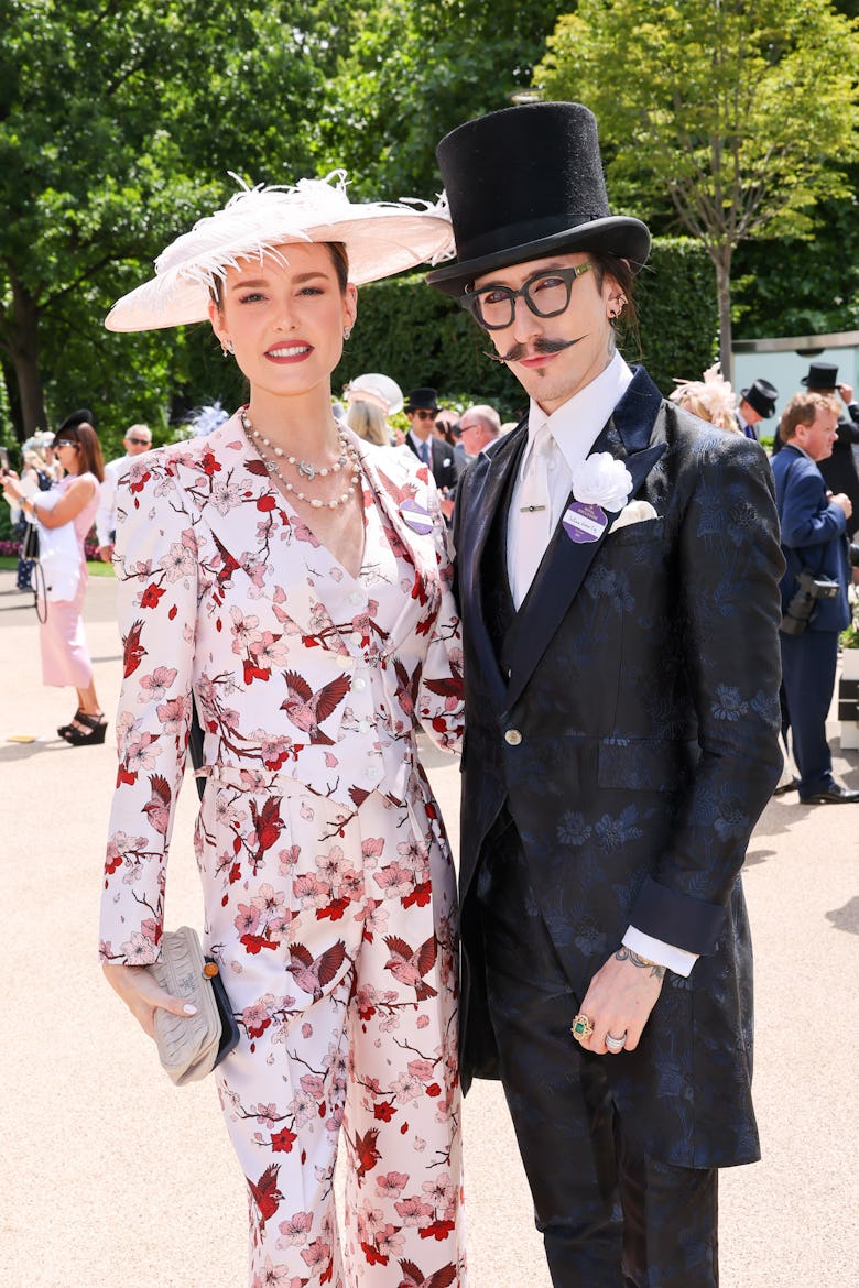 Lottie Archer-Kane and Joshua Kane attend day one of Royal Ascot 2025 at Ascot Racecourse on June 17...