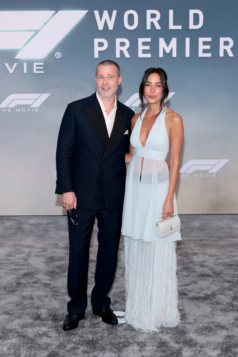 Brad Pitt & Girlfriend Ines de Ramon Look Loved Up on the 'F1' Red Carpet Brad Pitt & Girlfriend Ines de Ramon Look Loved Up on the 'F1' Red Carpet