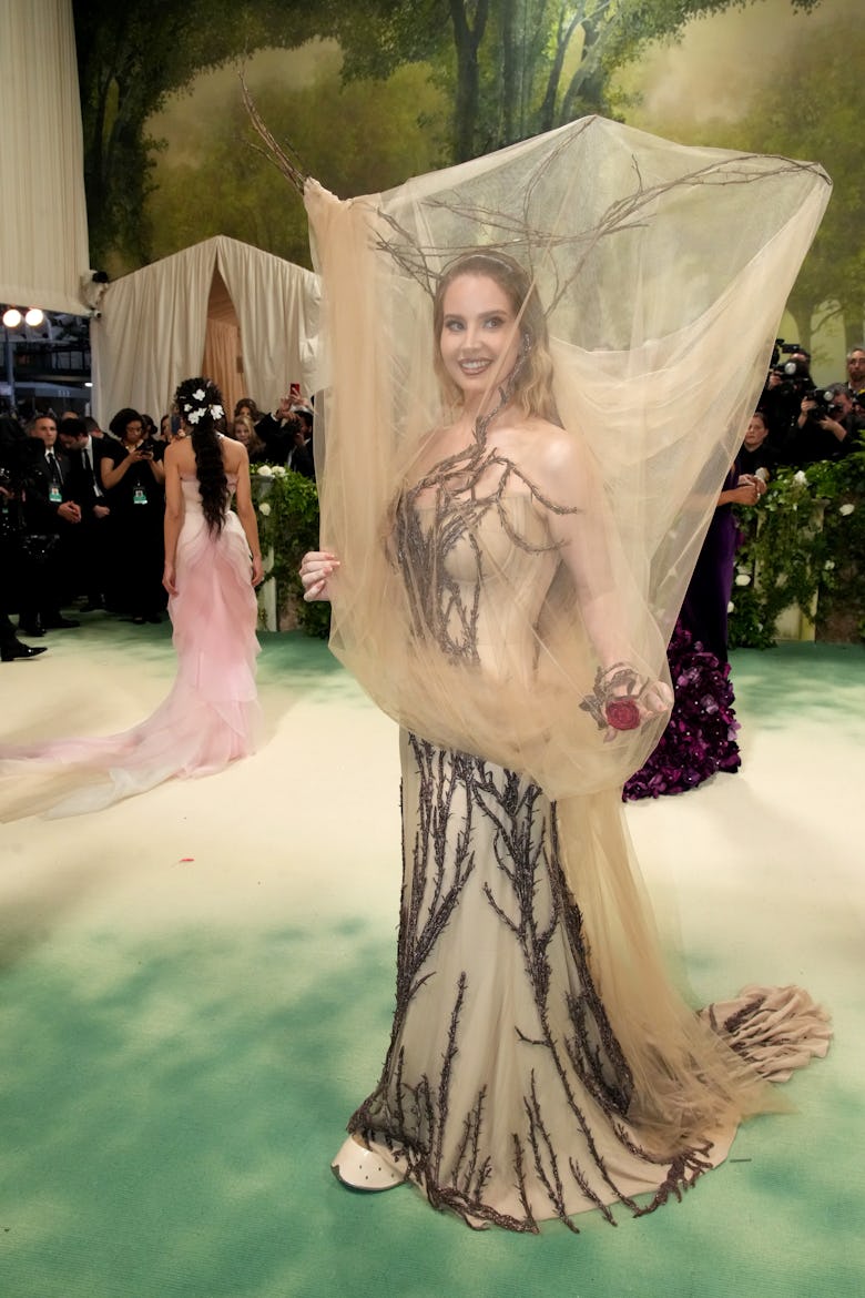 Lana Del Rey attends the 2024 Met Gala Celebrating "Sleeping Beauties: Reawakening Fashion" at The M...