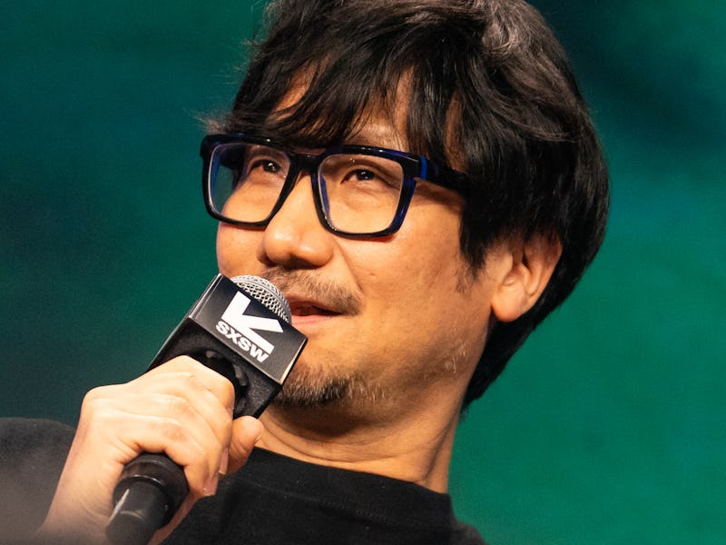 AUSTIN, TEXAS - MARCH 09: Panelist Hideo Kojima appears during the Hideo Kojima Presents "Death Stra...
