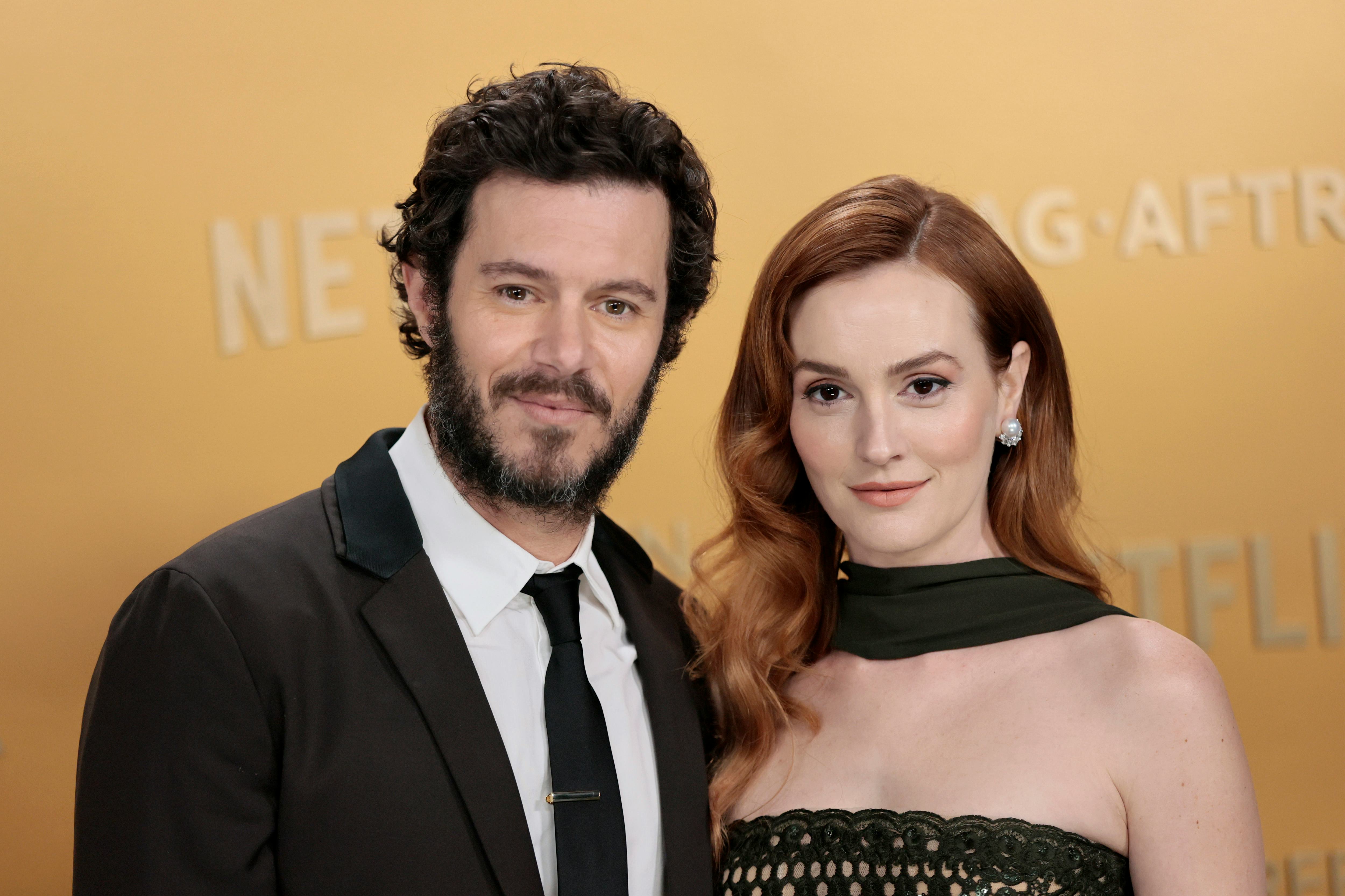 LOS ANGELES, CALIFORNIA - FEBRUARY 23: (L-R) Adam Brody and Leighton Meester attend the 31st Annual ...
