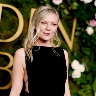 Kirsten Dunst attends the 82nd Annual Golden Globe Awards at The Beverly Hilton on January 05, 2025 ...