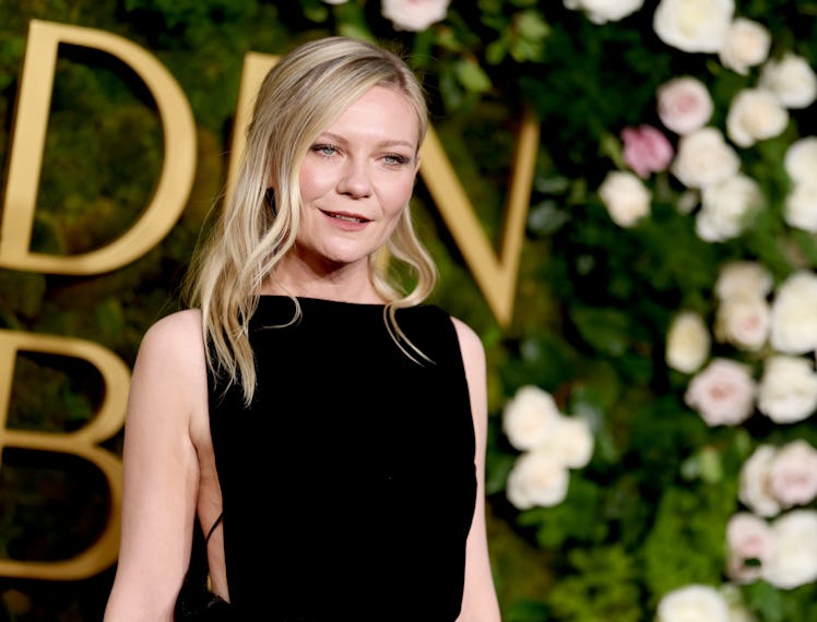 Kirsten Dunst attends the 82nd Annual Golden Globe Awards at The Beverly Hilton on January 05, 2025 ...