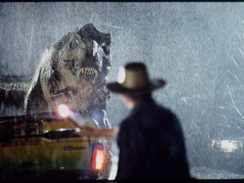 Scene from 1993 motion picture Jurassic Park (Photo by Murray Close/Sygma/Sygma via Getty Images)