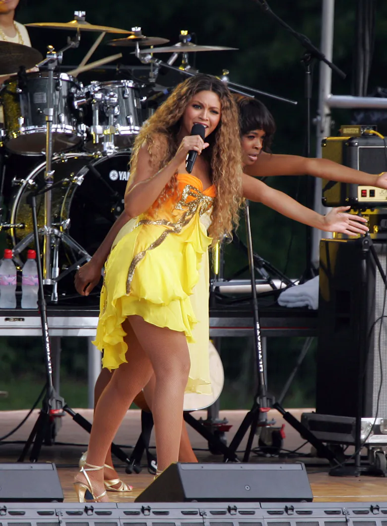 Tyla Wears Beyoncé's Vintage Minidress at the Nickelodeon Kids' Choice ...