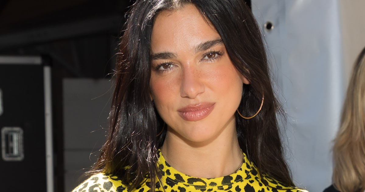 Dua Lipa's Cutout Dress Was Practically Lingerie