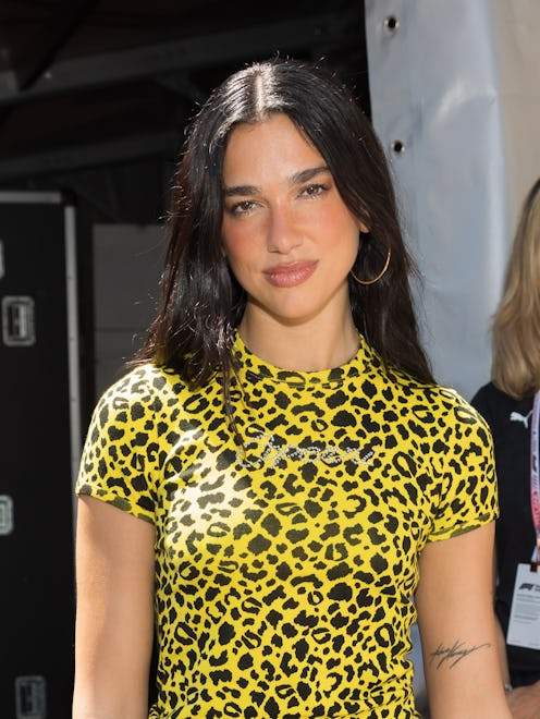 MONTE-CARLO, MONACO - MAY 25: Dua Lipa attends the F1 Grand Prix Of Monaco on May 25, 2025 in Monte-...