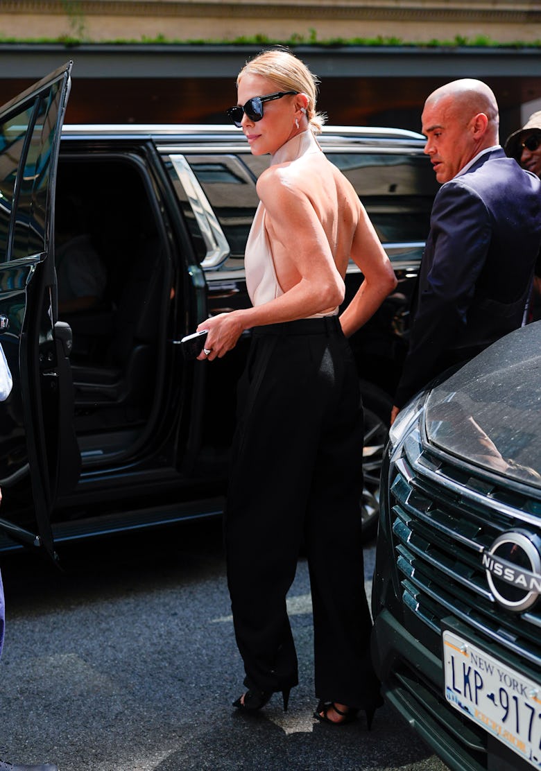 Charlize Theron is seen on June 23, 2025 in New York City.