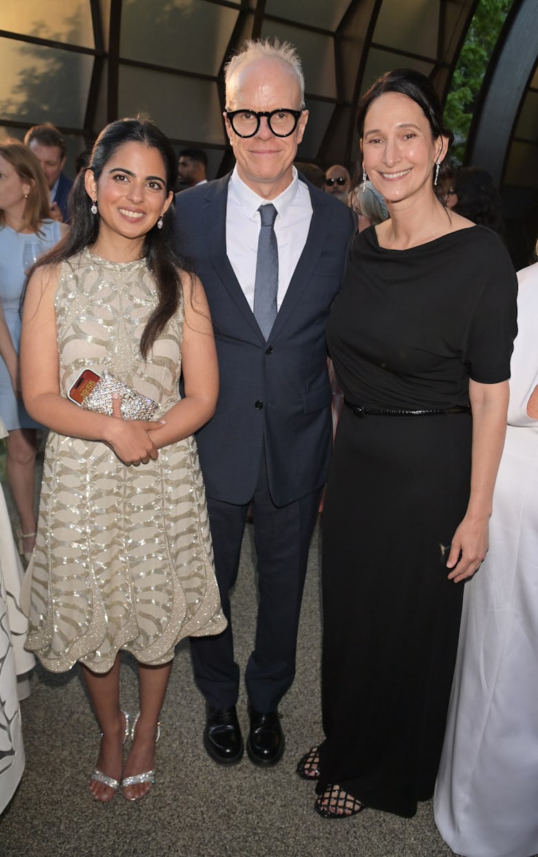 LONDON, ENGLAND - JUNE 24: (L to R) Isha Ambani, Chair of the Inaugural Serpentine Host Committee,, ...