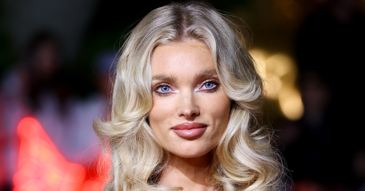 Elsa Hosk Is Bringing Back A Millennial Fave In A Skintight Bandage Dress