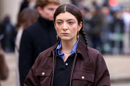 PARIS, FRANCE - MARCH 05: Singer Ella Marija Lani Yelich-O'Connor a.k.a. Lorde attends the Miu Miu W...