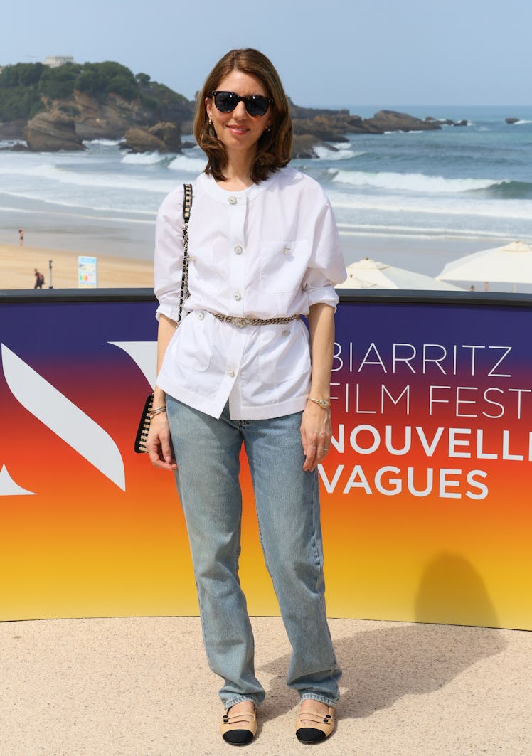 BIARRITZ, FRANCE - JUNE 25: Sofia Coppola attends a photocall during the 3rd Nouvelles Vagues Intern...