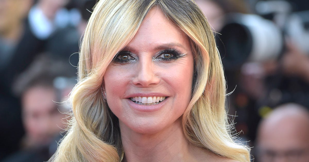 Heidi Klum's New Choppy Bangs Are Serving '70s Rockstar Edge
