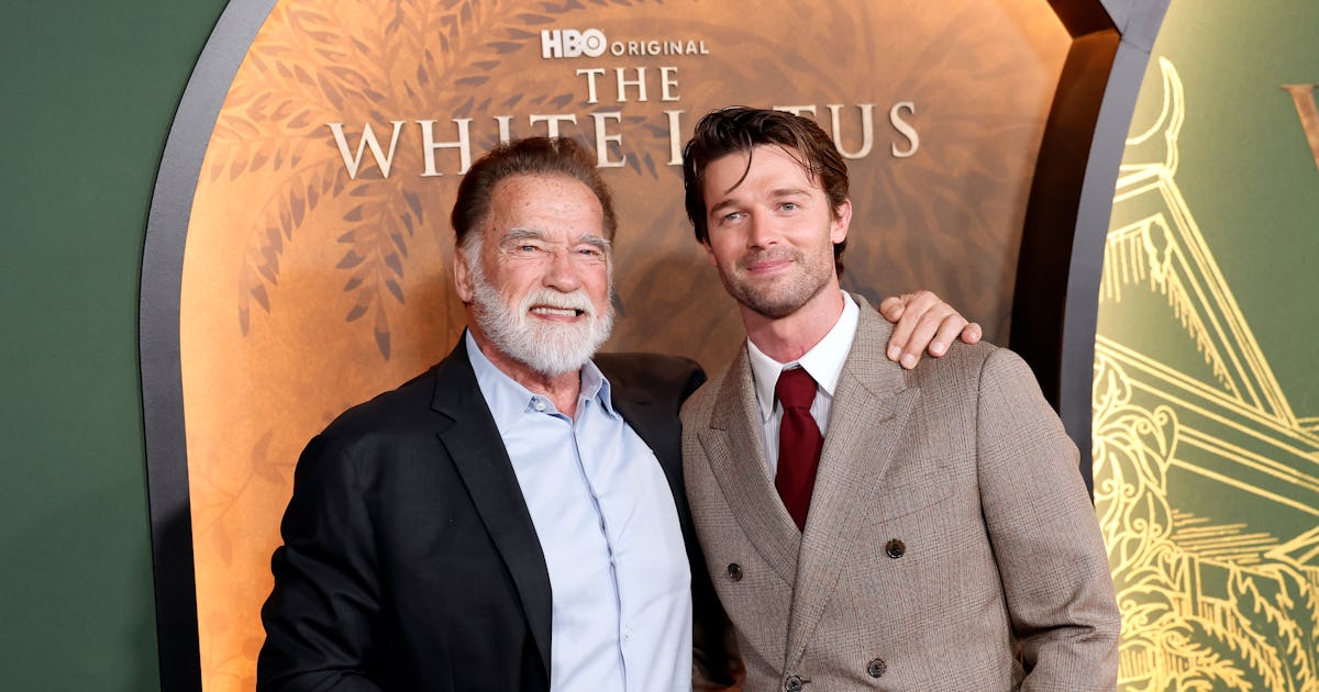 Arnold Schwarzenegger Called His Son's 'White Lotus' Nudity "Crazy"