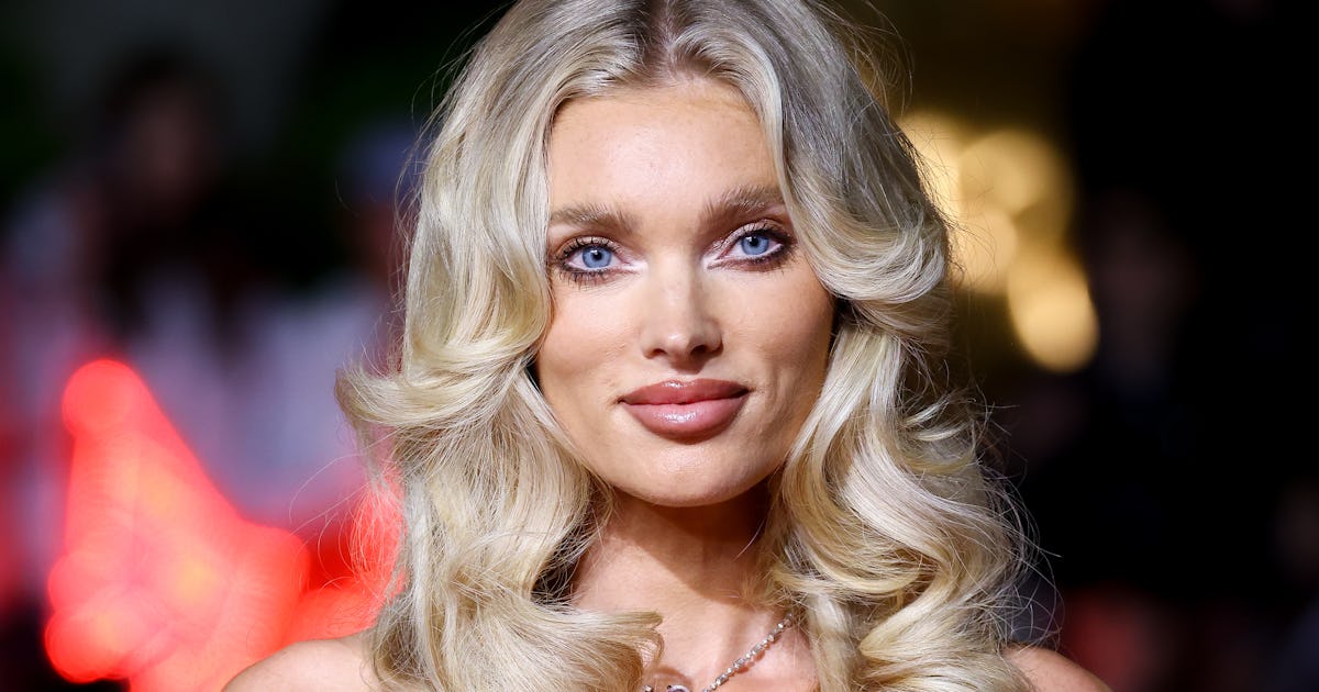 Elsa Hosk Freed The Nipple In A Butter Yellow Halter Dress & Positively Slayed