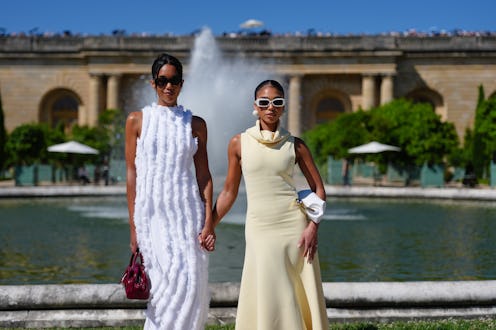 lori harvey laura harrier jacqeumus show