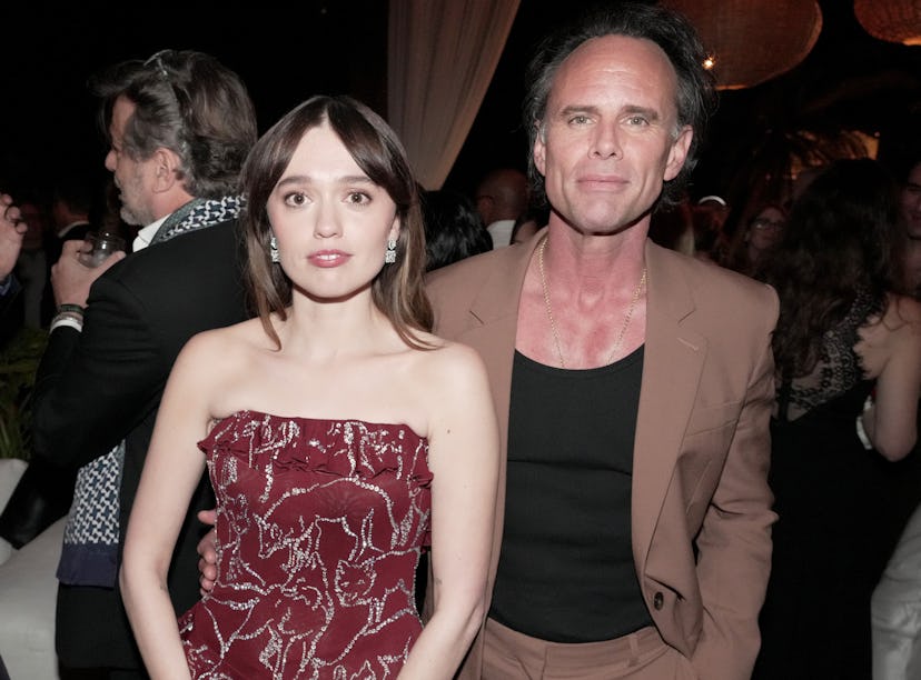 Walton Goggins and Aimee Lou Wood explained why they unfollowed each other after 'The White Lotus.'