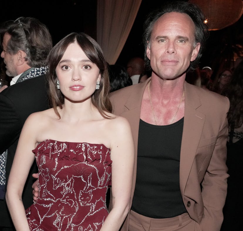 Walton Goggins and Aimee Lou Wood explained why they unfollowed each other after 'The White Lotus.'