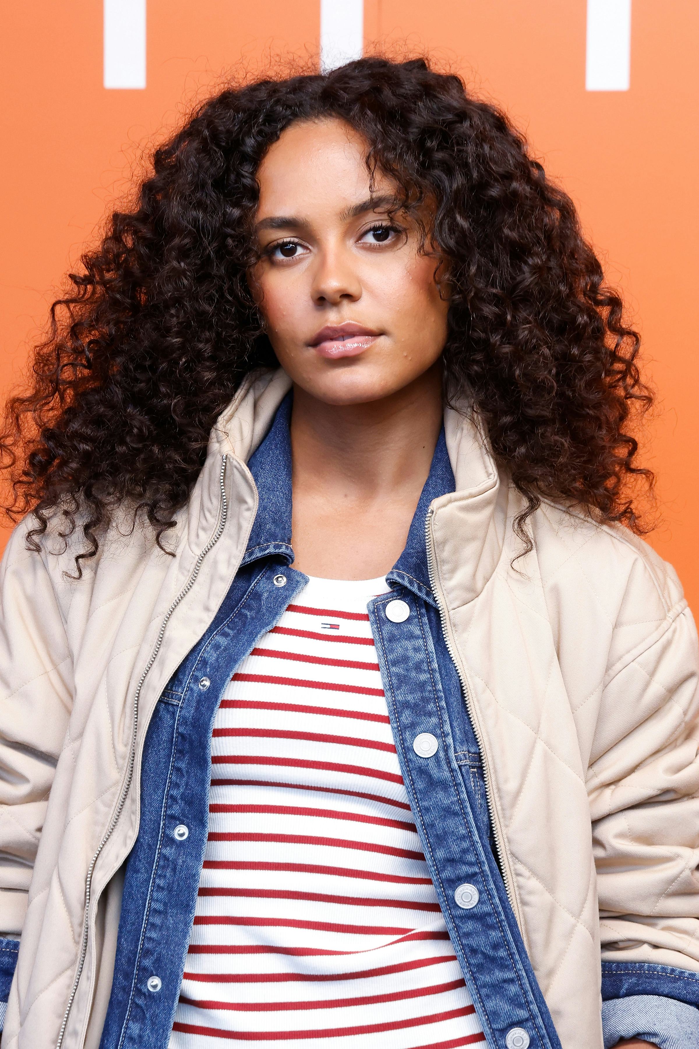 NEW YORK, NEW YORK - SEPTEMBER 08: Ava Dash attends the S/S 2025 Tommy Hilfiger fashion show during ...