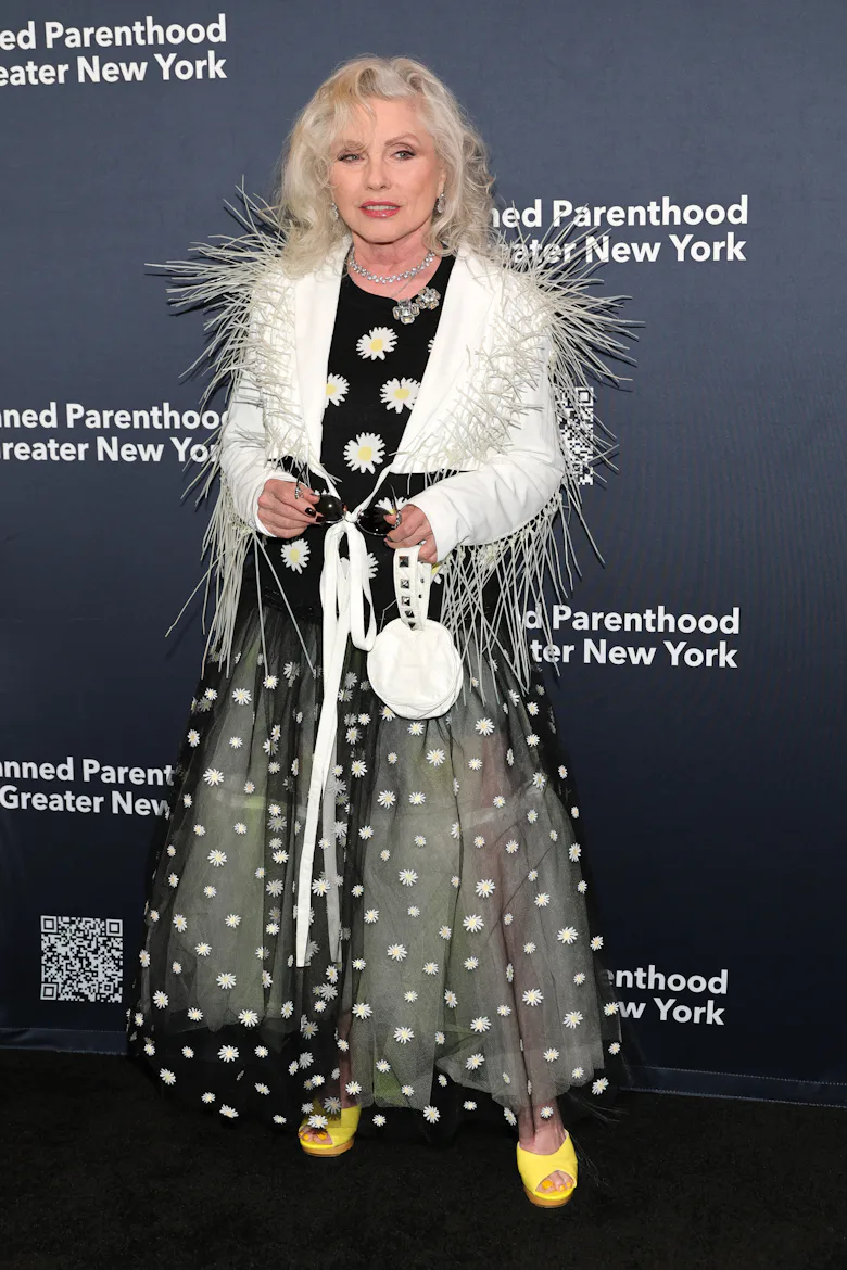Debbie Harry attends the 2025 Planned Parenthood New York Gala at Cipriani South Street on April 24,...