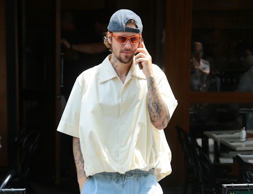 NEW YORK, NY - JUNE 23: Justin Bieber is seen on June 23, 2024 in New York City. (Photo by Ignat/Ba...