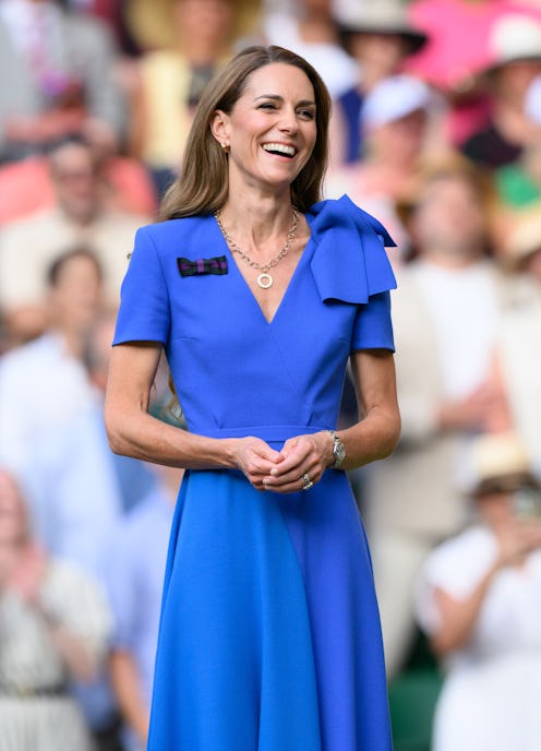 Catherine, Princess of Wales attends day fourteen of the Wimbledon Tennis Championships