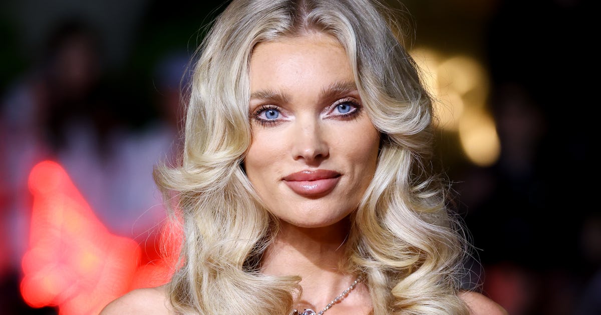 Elsa Hosk's Cleavage-Baring Gown In Italy Had Near-J.Lo-Levels Of Plunge
