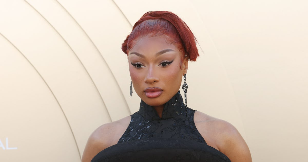 Megan Thee Stallion Debuted Her New Beau In A Keyhole Cutout Dress