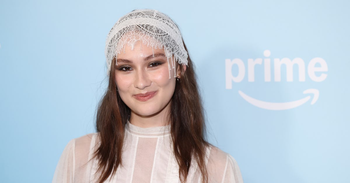 Lola Tung's Sheer Dress Was Equal Parts Romantic & Edgy