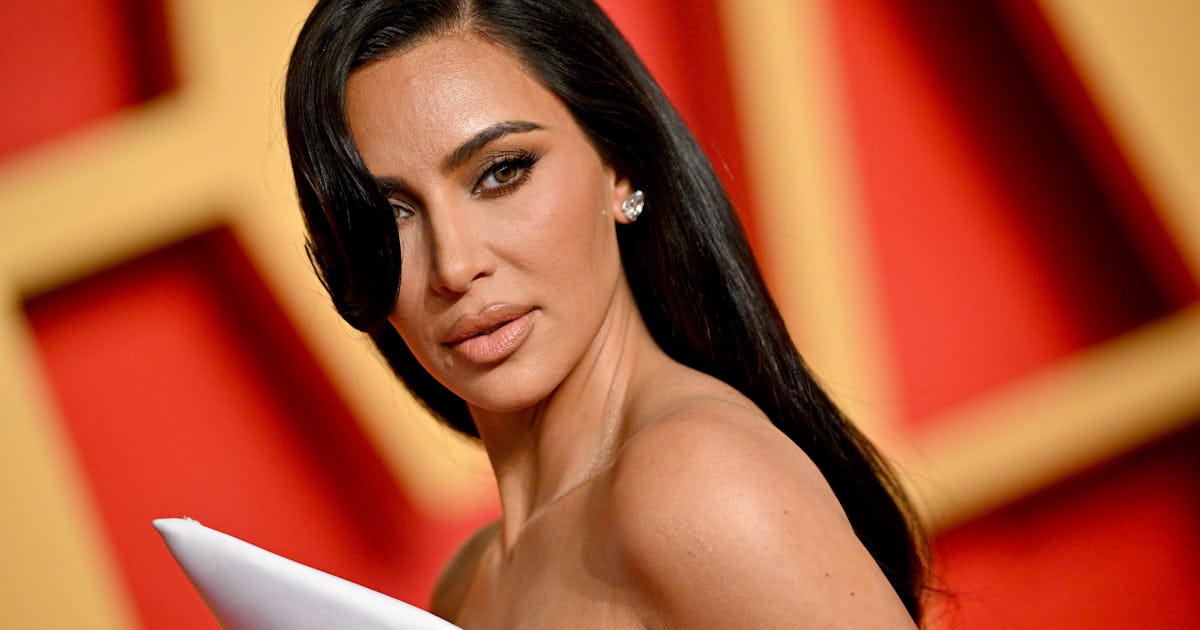 Kim Kardashian Skipped Pants In A 27-Year-Old See-Through Thong Bodysuit