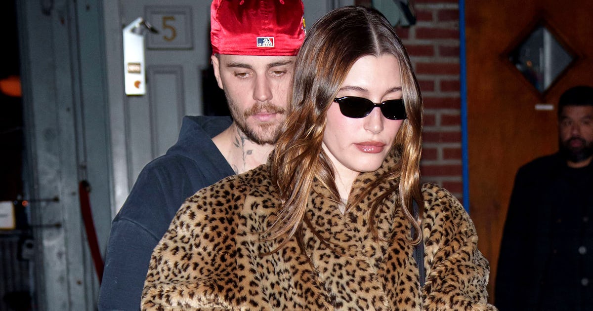 Hailey Bieber's Teeny Shorts & Sheer Top Look Included A Chic Tribute To Justin