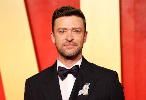 US singer-songwriter Justin Timberlake attends the Vanity Fair Oscars Party at the Wallis Annenberg ...