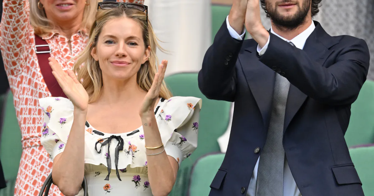 Sienna Miller Takes a Style Note From Kate Middleton at Wimbledon