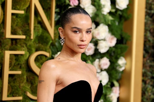 BEVERLY HILLS, CALIFORNIA - JANUARY 05: Zoë Kravitz attends the 82nd Annual Golden Globe Awards at T...