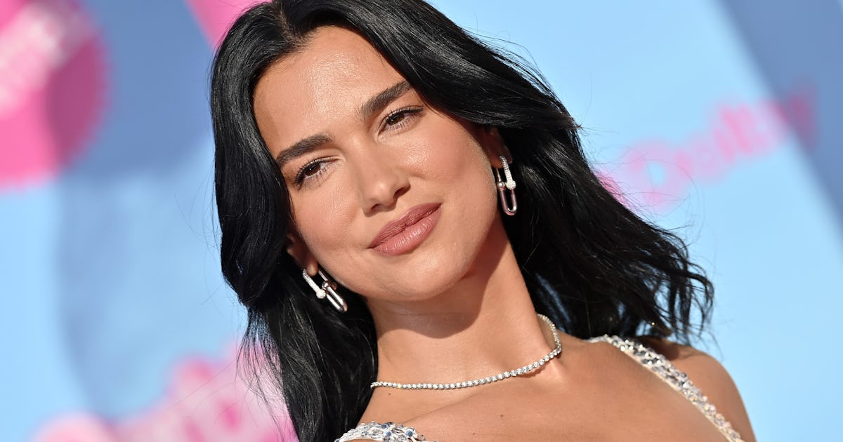 Dua Lipa Wore A Bra Over Her Sheer Bodysuit On Her Latest Magazine Cover