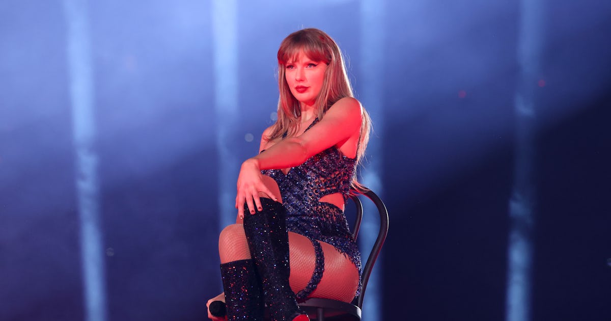 Taylor Swift Flaunted Booty In A Glittery 'Showgirl' Bodysuit