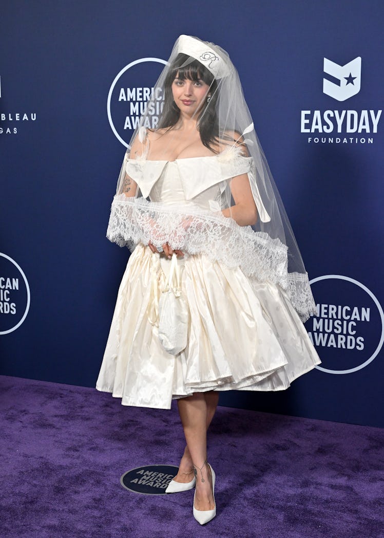 LAS VEGAS, NEVADA - MAY 26: EDITORIAL USE ONLY Rebecca Black attends the 2025 American Music Awards ...