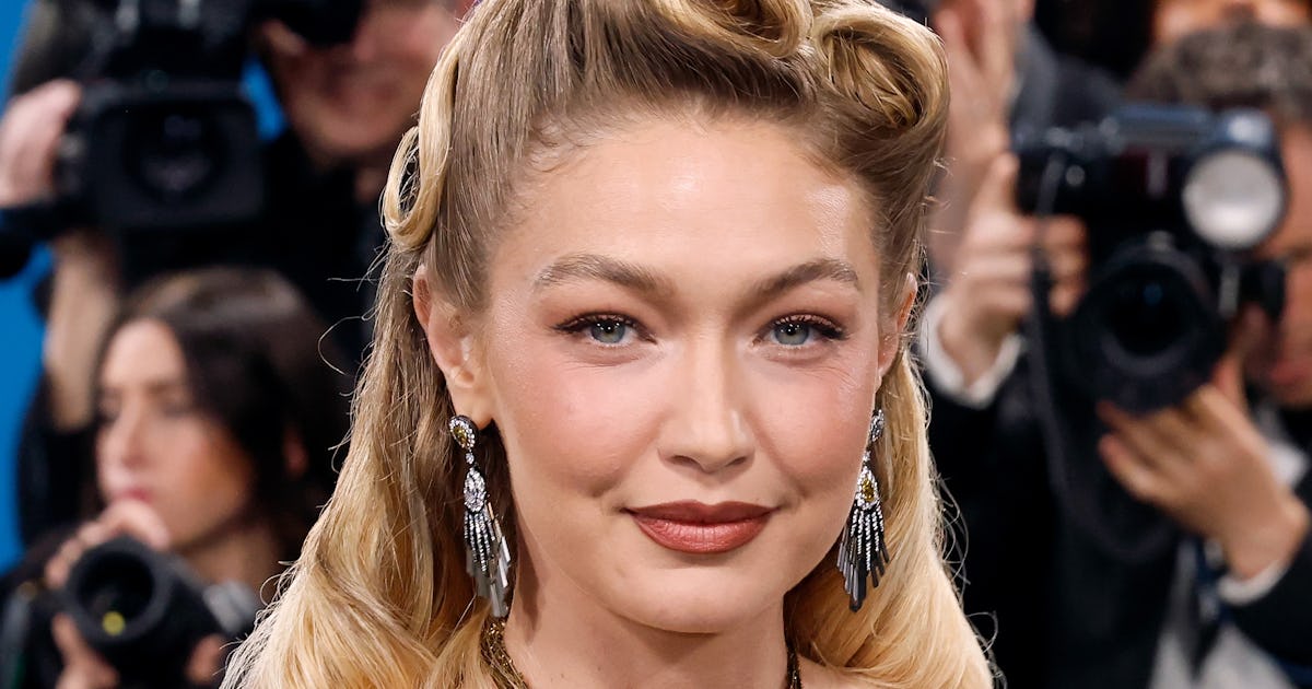 Gigi Hadid Stripped Down To Nothing But A Cone Bra In This Daring Shoot