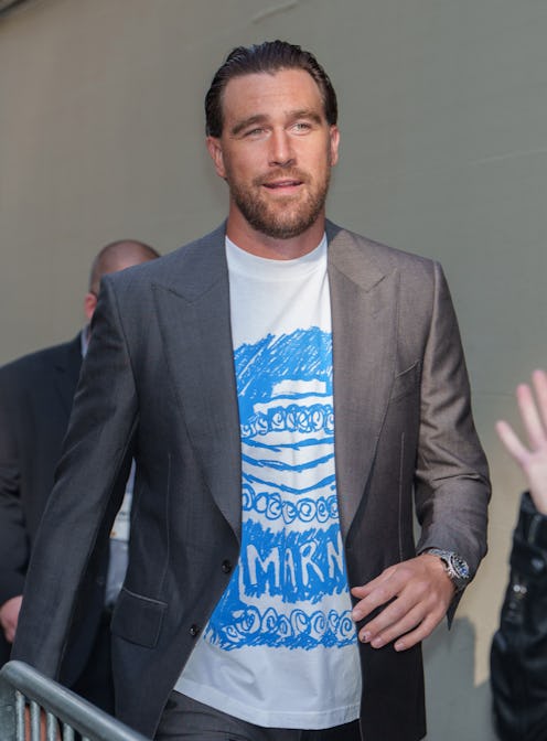 NEW YORK, NY - MAY 12: Travis Kelce is seen on May 12, 2025 in New York City. (Photo by XNY/Star Ma...