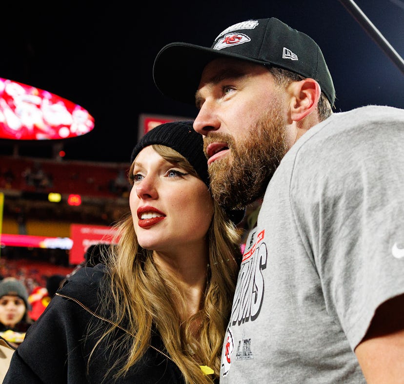 Taylor Swift and Travis Kelce
