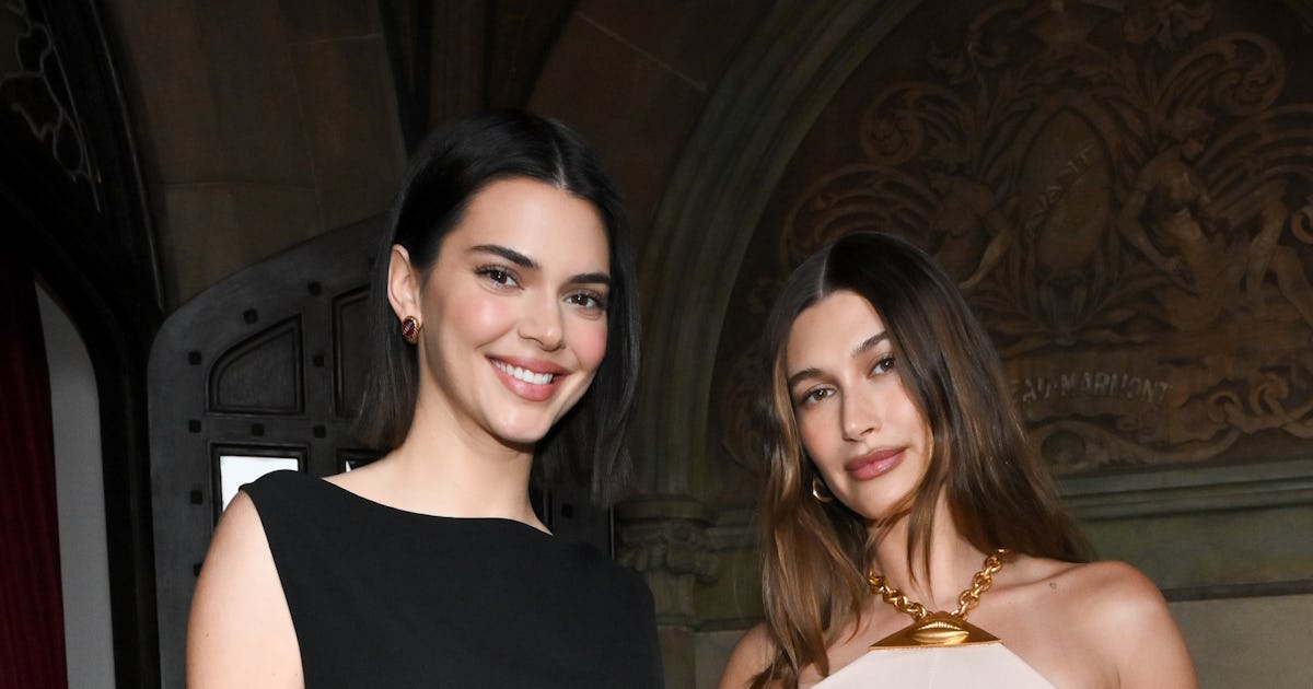 Hailey Bieber Twinned With BFF Kendall Jenner In Summer's Trendiest Color