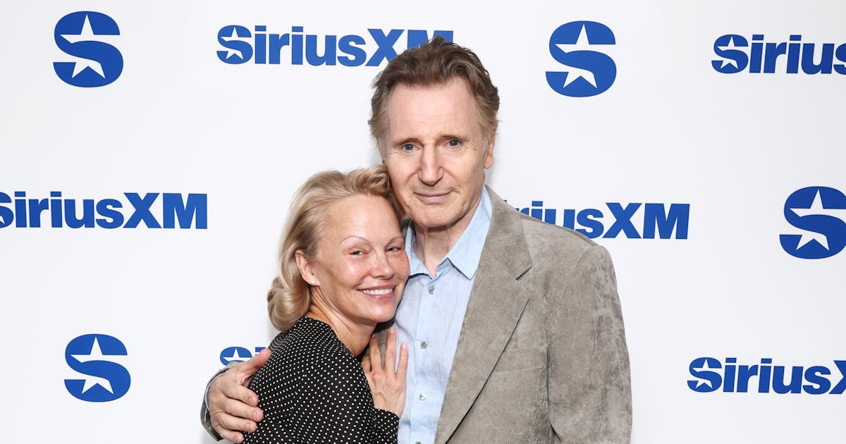 Pamela Anderson & Liam Neeson's Rumored Romance Just Keeps Getting Sweeter