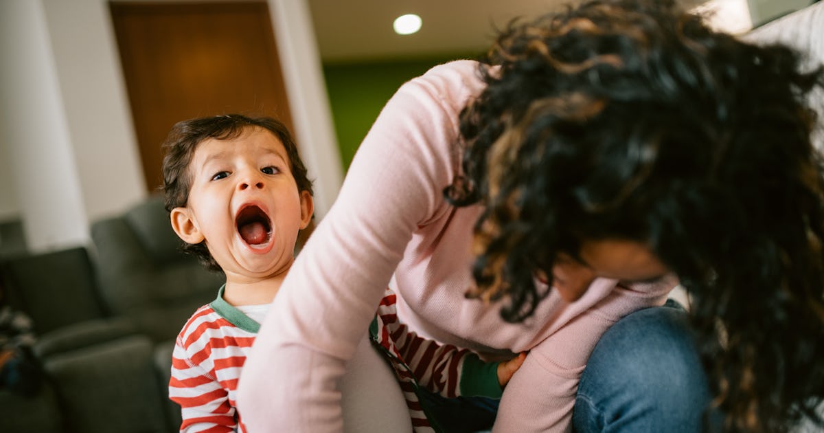Overstimulation & Motherhood Go Hand-In-Hand. Here's How To Ease It.