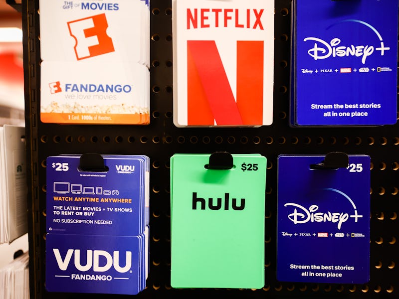 Gift cards are seen inside a store in New York, United States of America, on July 5th, 2024.
(Photo...