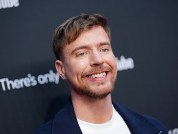 MrBeast at YouTube BrandCast 2025 held at David Geffen Hall, Lincoln Center on May 14, 2025 in New Y...