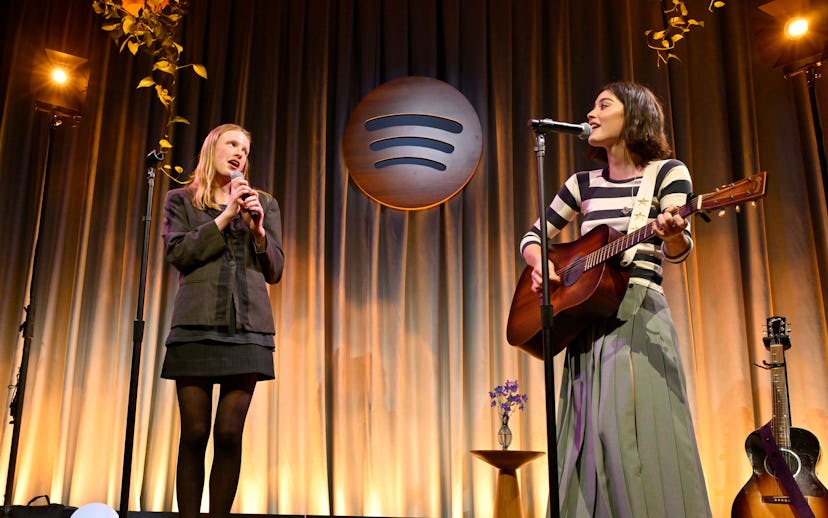 Gracie Abrams and Audrey Hobert just premiered a new song.