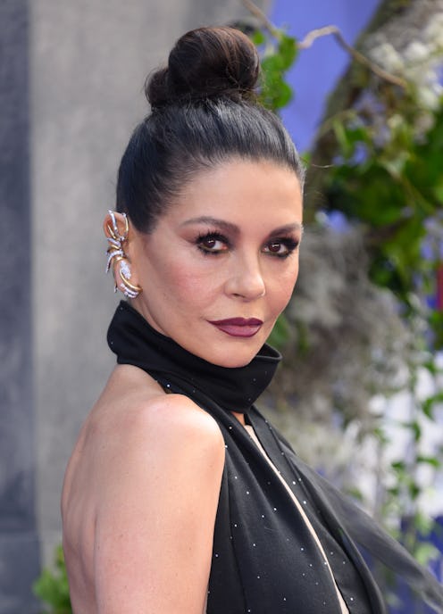 Catherine Zeta-Jones Wednesday premiere style