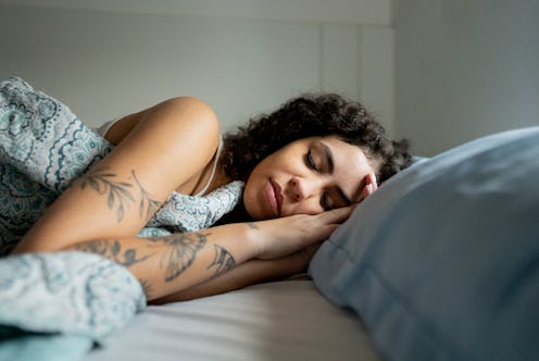 Rolling your eyes in a circle can help you fall back asleep.