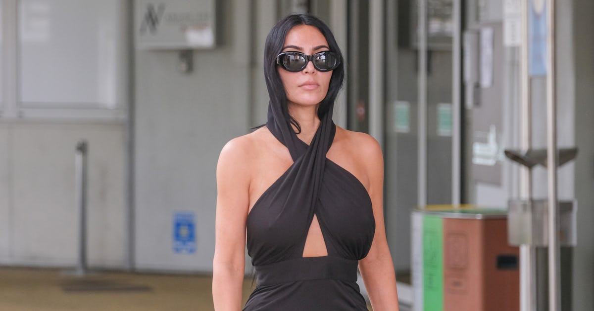 Kim Kardashian Busted Out Her Best Bra & Crop Tops In Italy