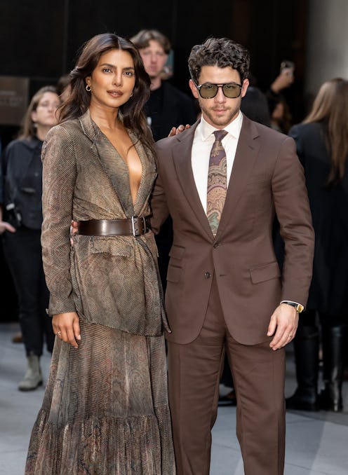 Priyanka Chopra Jonas and Nick Jonas Ralph Lauren show